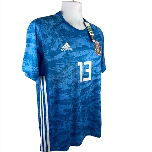 Guillermo Ochoa #1 Mexico Goalie Mens Soccer Jersey World Cup - Picture 6 of 15